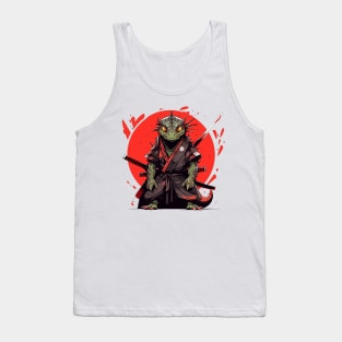 lizard samurai Tank Top